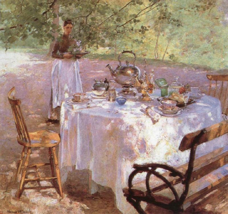 Palmer, Pauline Breakfast France oil painting art